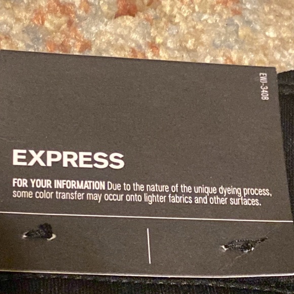 Express Black Sequin Crop Pleated High Waisted Trouser Size L NWT- Party Wear - Picture 9 of 13